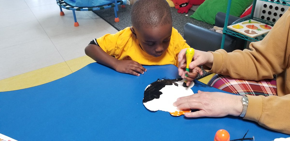 Matching shapes, playing on the playground, and painting! Busy and fun day in our class today!