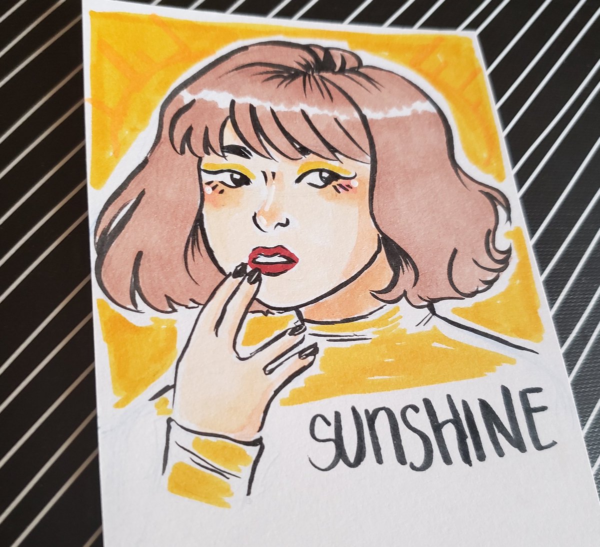 cosmichendery's tweet photo. someone requested that i draw sunshine from @nature_nchworld and i really like how it turned out! don't know much about them but I wanna check them out 
#NATURE #네이처 #SUNSHINE #Kpop #fanart https://t.co/MrU9jDbCwO