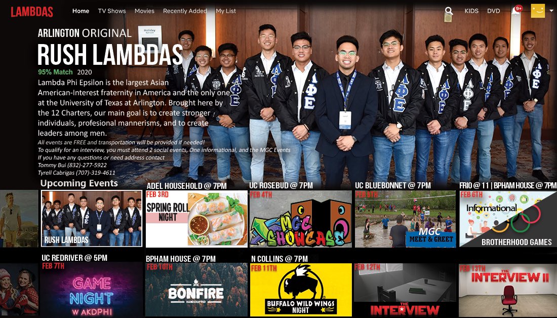 Get ready for Rush Week next week‼️

Interest form link in bio 👀👀👀