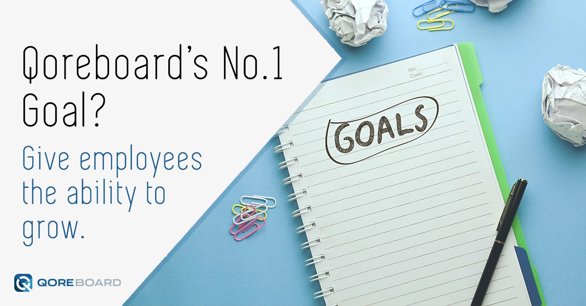 Can you constantly say that your employees are in a nurturing environment that allows them to reach their potential?  Take a look at #Qoreboard, the digital goal platform helping grow transparency, performance and overall culture across corporate America. #microgoals