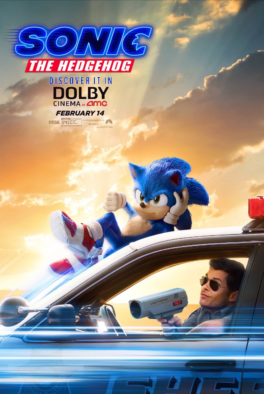 SONIC: O Filme ganha novo cartaz oficial