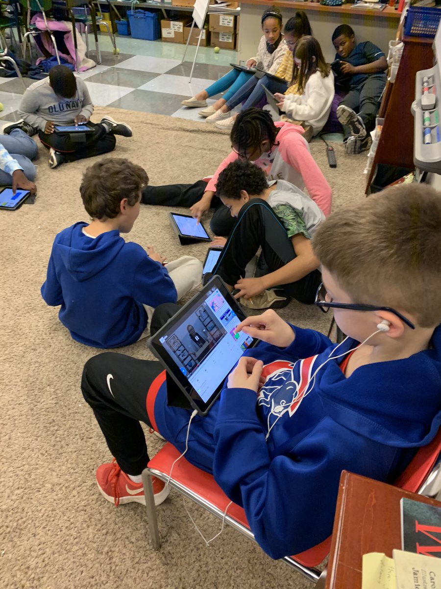 FaulknerBME5th's tweet photo. NearPod to help teach conservation of matter #studentpaced @nearpod @bmedolphins https://t.co/etFo8JjFHk