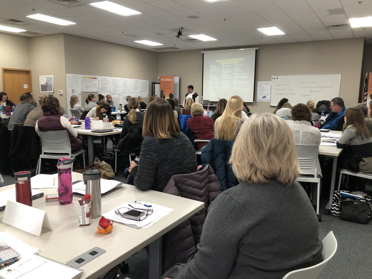 KeyLearner's tweet photo. @sunprairiek12 deep in the work of racial equity training with @ismalis312 , making it happen for every child, every day!  Let's go Sun Prairie! https://t.co/oNSCisdgpr