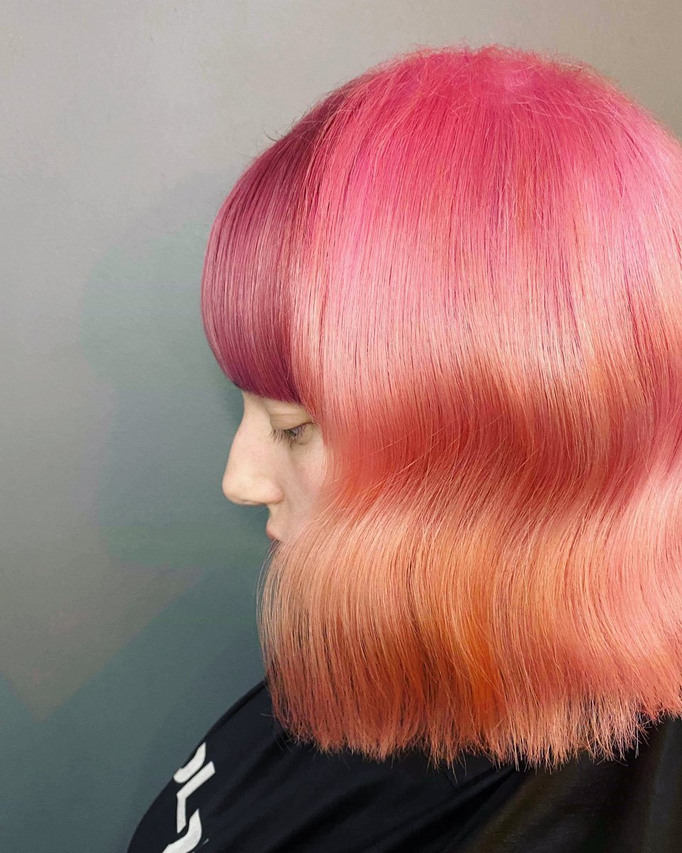 Beautiful #FruitSalad creation by #GraduateStylist Little Lauren #Headromance #HairSalon #Havant #LoveYourself #Goldwell #Elumen #ColourChange #IAmGoldwell <a href="/GoldwellUK/">Goldwell UK</a>