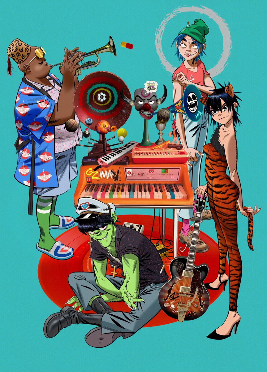 Gorillaz Music Tv Tropes