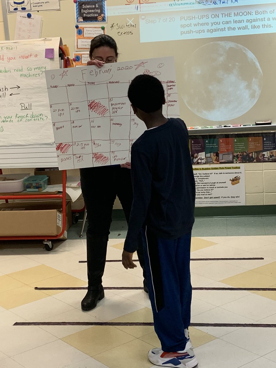DWalczyk_FTPS's tweet image. FPS coders shared their All About Me posters with Mr. Anderson’s fitness fun class! Mr. Anderson’s class shared their fitness calendars! @FPS_FTPSchools @Literacy_FTPS