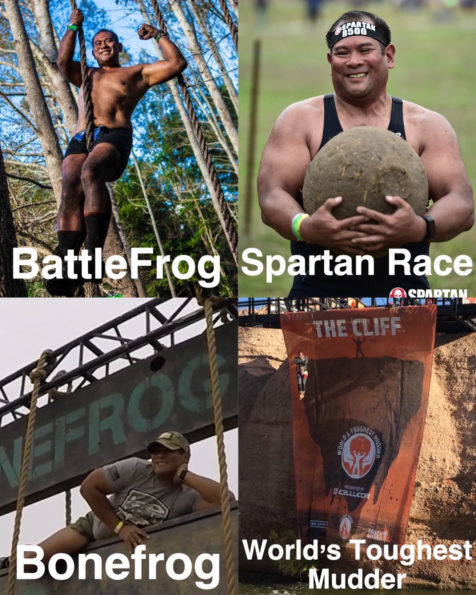 dpasamonte's tweet photo. My OCR version of the #DollyPartonChallenge #OCR #SpartanRace #BattleFrog #Bonefrog #ToughMudder #WTM https://t.co/yaBy9caRp5