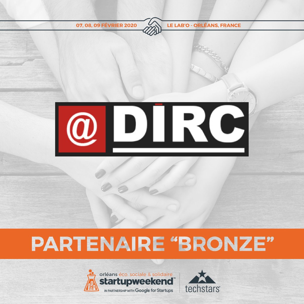 SWOrleans's tweet photo. [PARTENAIRES] Merci à @ISCParisSchool (Campus Orléans) - @pepitecentre - @ADIRCcentre - @Udel_Medef45 - partenaires du @SWOrleans 2020 !!

Inscription au #SWORLEANS #ESS ➡️ https://t.co/FEGUmpGOcS

#Orleans #ISCParis #PepiteCentre #ADIRC #UDEL #PartenaireSWO9 https://t.co/XOQWq0AqZ8
