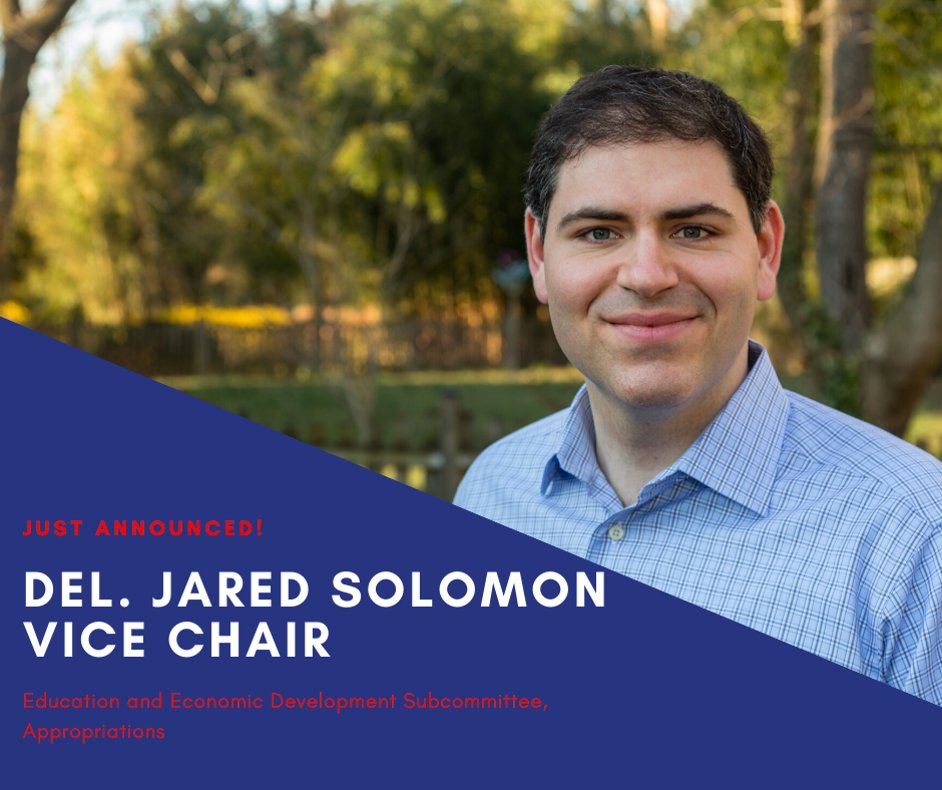 jaredssolomon's tweet image. As a teacher in Baltimore, a policy advisor on Capitol Hill, &amp;amp; now in Annapolis - fighting for educational opportunity is my passion. I’m honored that @SpeakerAJones has appointed me to this new role! Our kids can't wait. #Working4MD
#mdga20 #MDGA2020