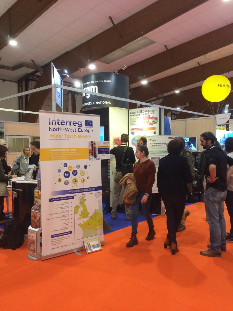 WaterNetwork_EU's tweet photo. Exactly one week ago @BRGM_fr 's Christophe Mouvet spoke about the #WaterTestNetwork at @CarrefourEau in #Rennes. Didn't get the chance to meet at the booth or speeddate session?
📩 c.mouvet@brgm.fr https://t.co/xYeQtaeIw5