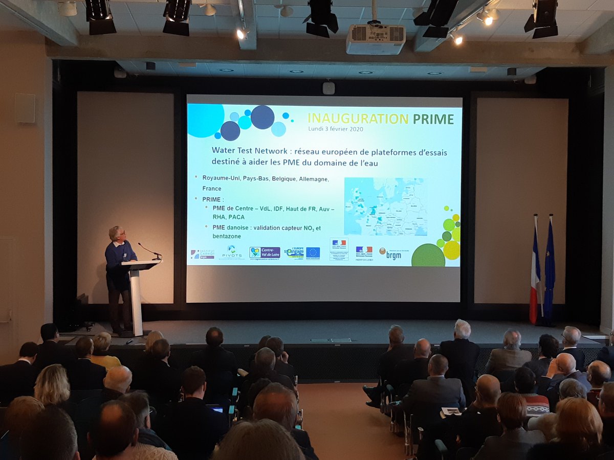 WaterNetwork_EU's tweet photo. Exactly one week ago @BRGM_fr 's Christophe Mouvet spoke about the #WaterTestNetwork at @CarrefourEau in #Rennes. Didn't get the chance to meet at the booth or speeddate session?
📩 c.mouvet@brgm.fr https://t.co/xYeQtaeIw5