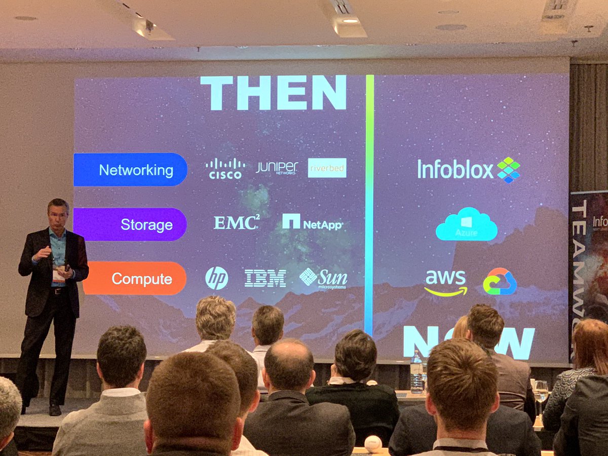 krofek's tweet photo. Torej @Infoblox je next networking vendor... #infoblox #veracomp
#InfobloxPartnerSummitEMEA https://t.co/tik5MIjoIL