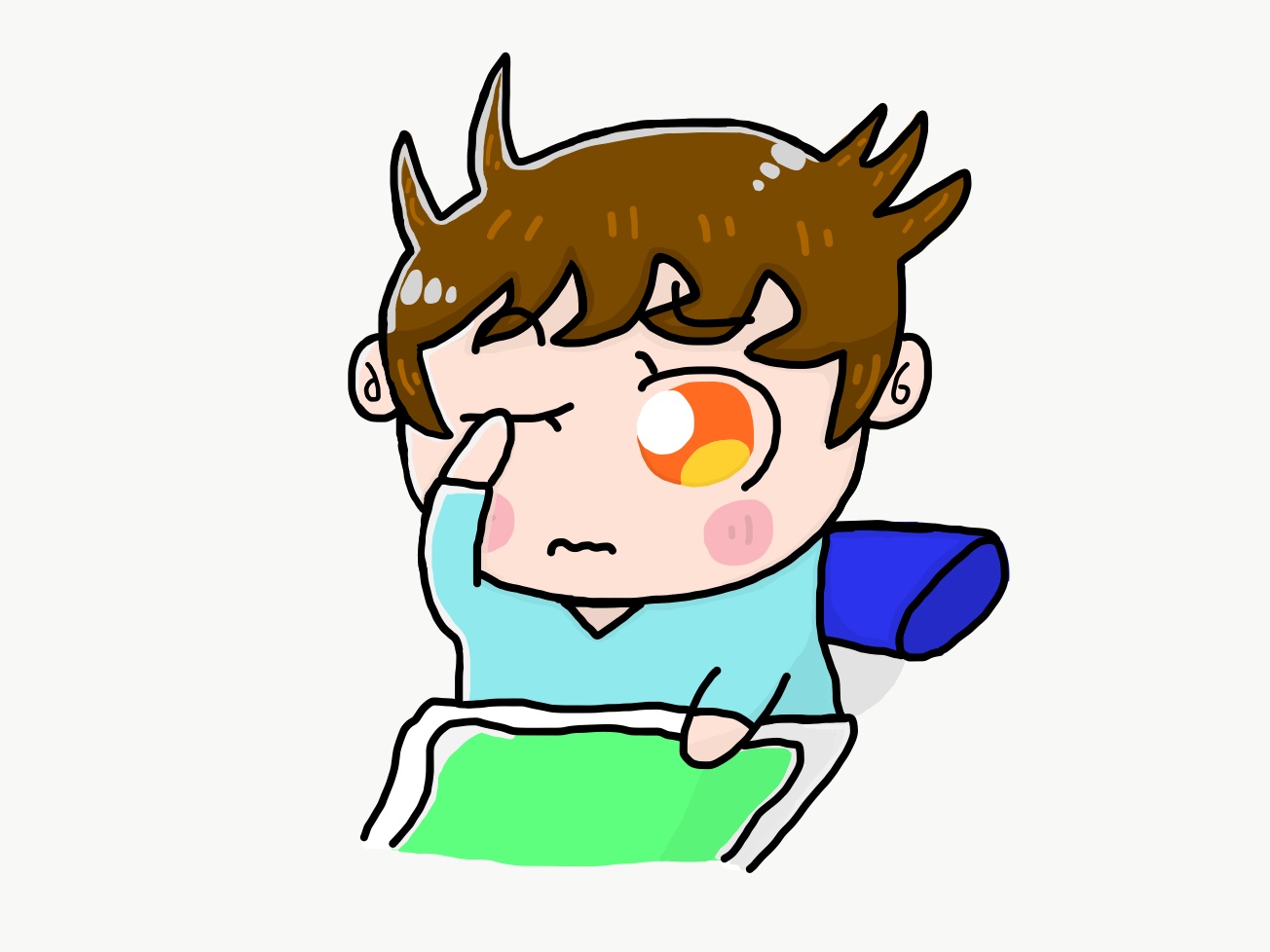 Aki かわいい子供 動物イラスト描きます 朝起きて寝癖だらけの男の子 ん 眠い 現在 描いて欲しい絵をリクエスト募集しています 主に子供や動物の絵を描きます 返信やdmに書いて送ってください イラスト 子供あるある 子供好き