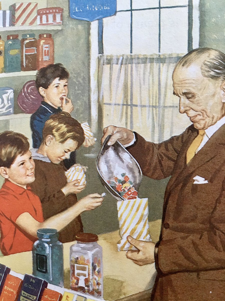 On this day in history 5th February 1953 
sweet rationing came to an end in Britain. 
#KennethInns