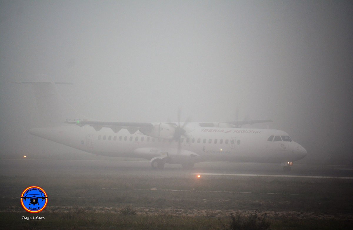SpottersMelilla's tweet photo. Comenzamos este miércoles con las últimas frecuencias de ayer tarde bajo la intensa niebla que estamos sufriendo en #MelillaMLN desde hace unos días.
.
.
Fotos📸: Roge López
 @controladores @jmanatol @kiloalfamike @chipaviator @Sac72600 @Sheila_svro89 @maxperper @SergioPila2 https://t.co/hdMy19OiHn