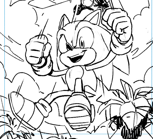 It seems like it's been a rough evening on a lot of levels, so I'll leave y'all with another nice sketch before turning in 
