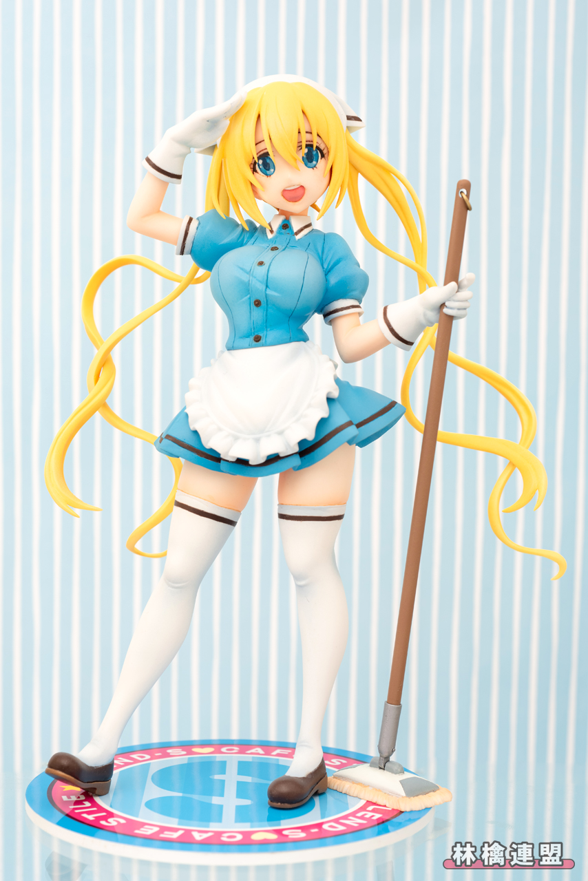 Twitter 上的 あます 次回作はコラボの予定 林檎連盟新作 ワンフェス冬用の新作は 日向夏帆 ブレンド S です 1 8未塗装レジンキャストキット モップの金属リングと台座プリント付きで価格は13 000円です Wfw ブレンド S T Co