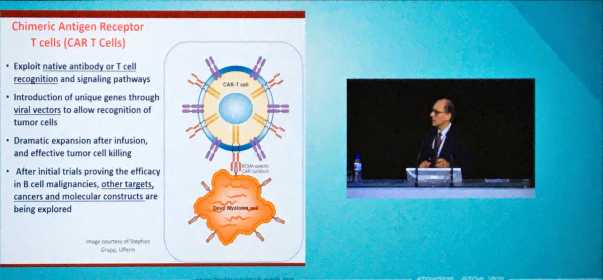 TOW_2020's tweet photo. Nikhil Munshi's talk, "Immunotherapy approaches in hematological malignancies : pushing the enveloppe towards a cure" is a great start to Session 3 of #ToulouseOncoWeek #Research #Cancer #Oncology #Science #Toulouse  @DanaFarber https://t.co/D2VBZeECS8