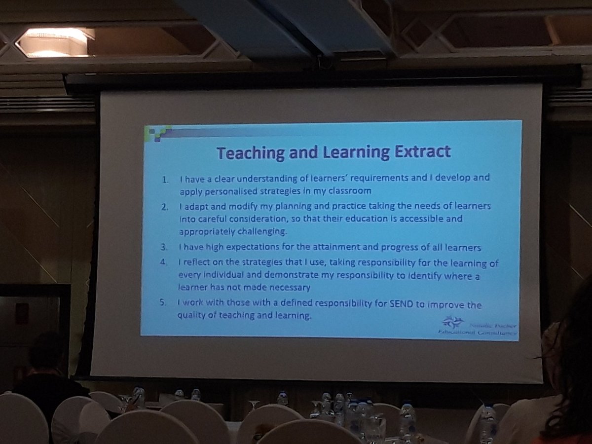 EmONInclusion's tweet photo. A big fan of this. Thanks @NataliePacker for a motivating session. #inclusion #MENA #optimuseducation #sen #teachingandlearning #qualityfirst https://t.co/iZI9XlXsrp
