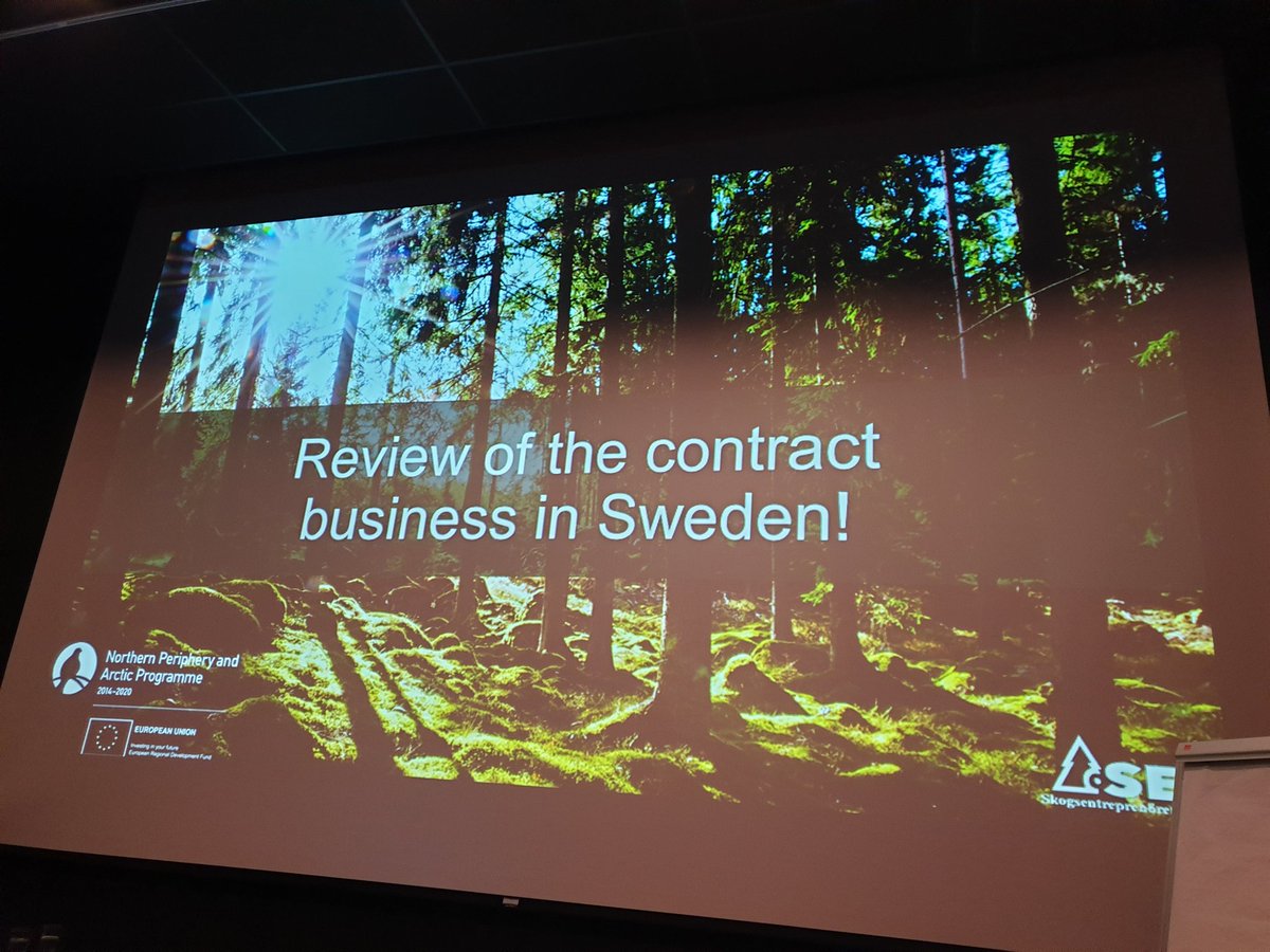 Splendidtrees's tweet photo. Over 100 people in attendance mostly #forestry contractors @FOBIA_project conference, drilling down to key issues and ways forward #timber #trees https://t.co/WliyKK6eWf