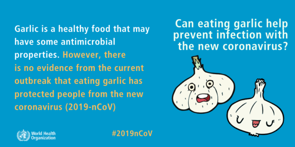 FattoAlimentare's tweet photo. Coronavirus: le fake news. Aglio e olio di sesamo non prevengono l’infezione. L’Oms smonta le bufale sul virus  #oms #coronavirus #epidemiacoronavirus #epidemia #FakeNews  https://t.co/s7gsHHFyod https://t.co/SzCm8NHNNu