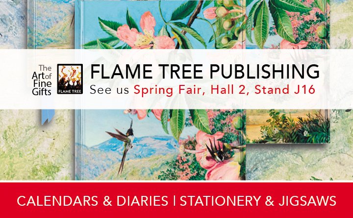 flametreetweet's tweet photo. Flame Tree Publishing will be exhibiting at @SpringAutFair @nec_birmingham, Hall 2 Stand J16! All are welcome for a chat and to view our latest gifts!

Spring Fair is running from the 2nd - 6th February at the NEC. Come and say hello!
#SpringFair20 https://t.co/hLcuwJ32IL