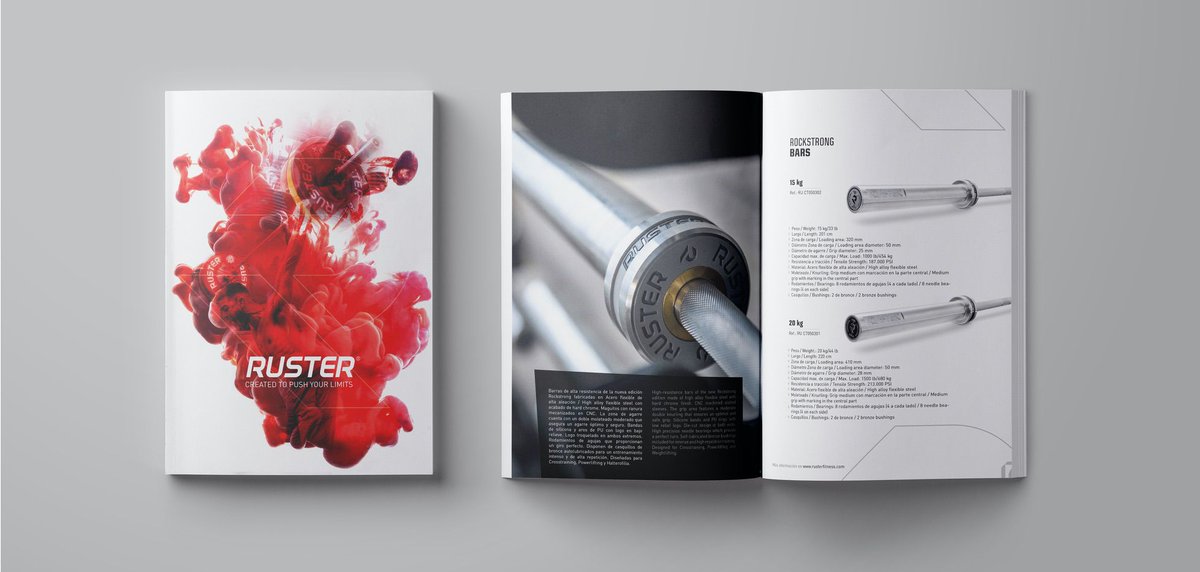 Nuevo material, nuevo catálogo Ruster®. ¡Descárgalo ya!
👉rusterfitness.com/catalogo-ruste…
#rusterfitness #newcatalogue #crossfit