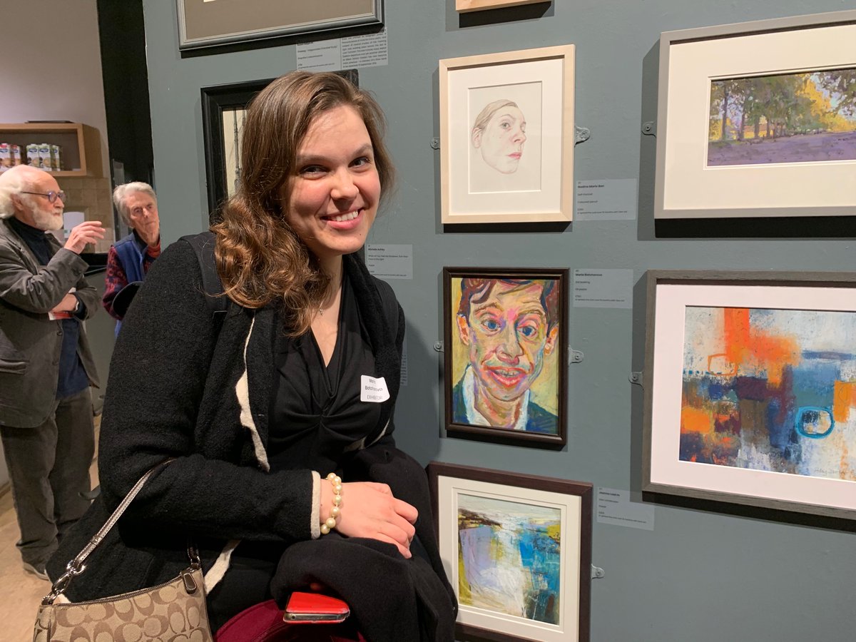 JamesASharpe's tweet photo. Congratulations to @MariaBotcharova for getting her (cunningly disguised) portrait of @RoryStewartUK accepted at the Annual @PastelSociety Exhibition @mallgalleries. #StillWalking https://t.co/BJSVz3HrEX