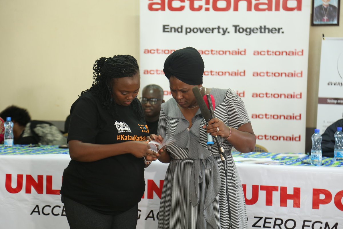 ActionAid_Kenya's tweet photo. Take the campaign against #FGM as your responsibility. Take lead to #EndFGM and we will support you as government. @Rachelshebesh says. #KataaKatishaZuia #YouthEndFGM https://t.co/8l5ZGMob9h