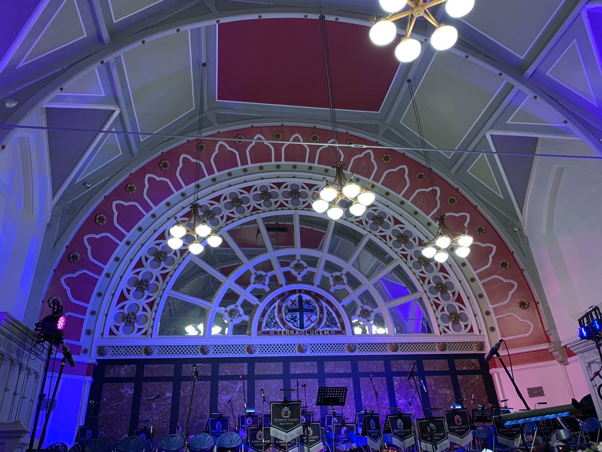 The stage was set for a FANTASTIC first night. Lost in Music2 - what a treat! Fabulous singers, brilliant playing, wonderful toe-tapping songs. Great job <a href="/sthelensmusic/">StHelensMusicService</a> and all involved in such an uplifting concert!