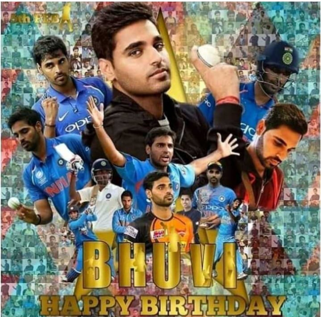 Happy Birthday Bhuvneshwar Kumar   