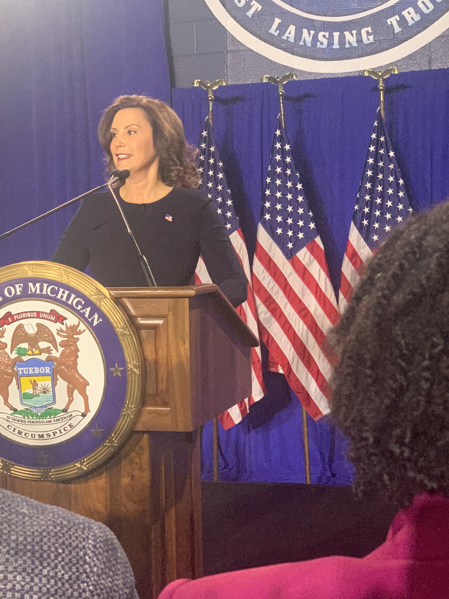 FayBeydoun13's tweet photo. It was an honor tonight watch Governor Whitmer live give the response to  president trumps state of the union speech   She did an amazing job. https://t.co/QCMWpn44BH