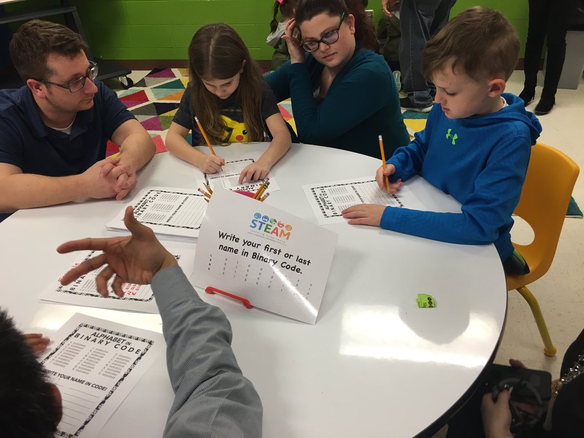 CVESwarriors's tweet photo. STEAM night! Thank you CVES teachers! #STEAM #tech #math #cvescelebrate @TeamAtkins3rd @AMSTI_UM @Alabasterk12 @ALSDEdotEDU @charissacole @MMWesson https://t.co/1uJ1PQySCE