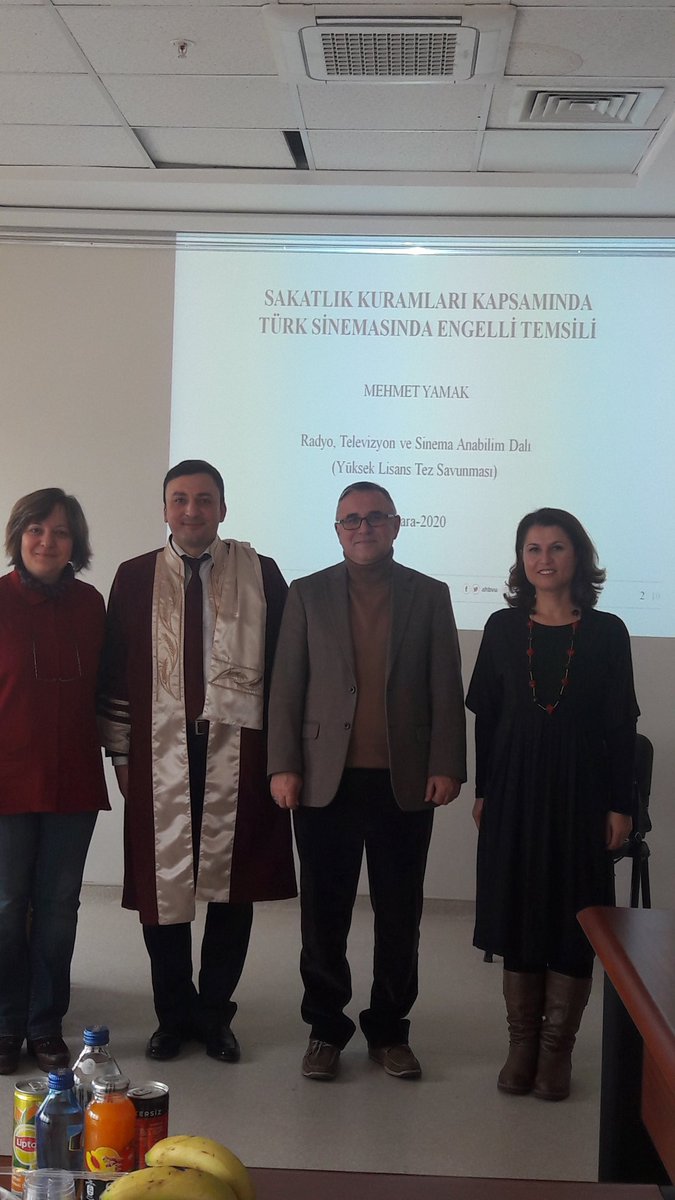 Öğrencim Mehmet Yamak yüksek lisansını tamamladı. Tebrikler