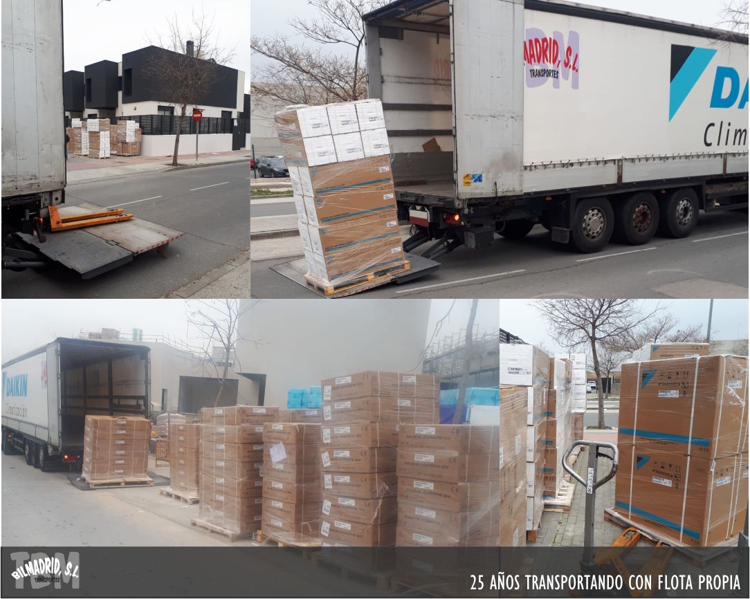 TBilmadrid's tweet photo. Descarga con plataforma elevadora en obra de viviendas en Alcorcón (Madrid). https://t.co/IqUDk04rmw