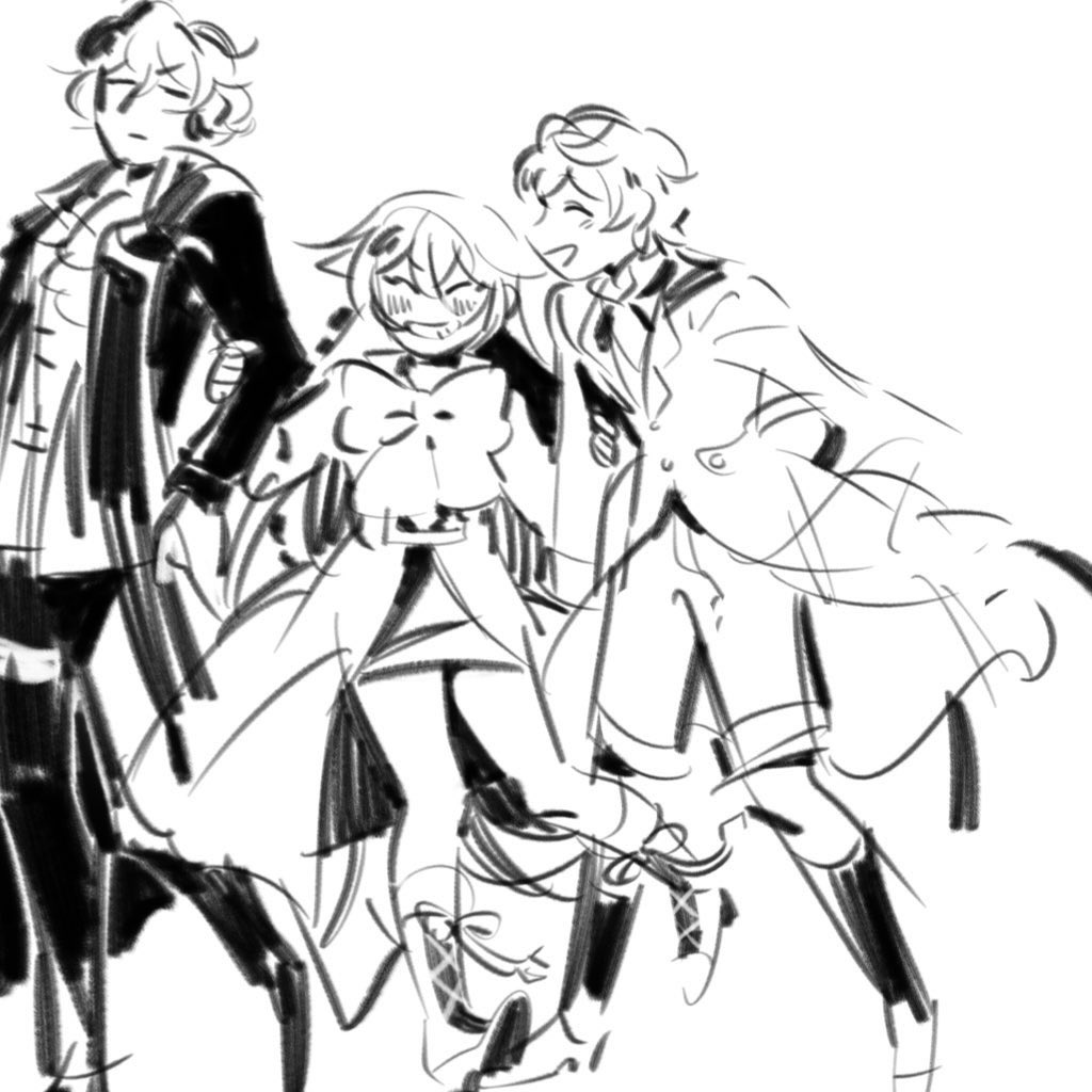 BONUS mangled doodles i don't think i posted these lol 