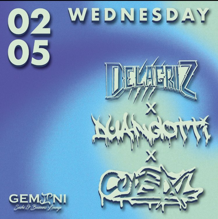 🔥If you were in attendance last week, then y’all already know what the fuck is up! @Delagrizzy b2b <a href="/DUANGOTTi/">GLOCK LESNAR</a> b2b <a href="/COVSTXL/">COVSTXL</a> from 10pm - 2am! No genre restrictions. Y’all pull up &amp; turn up!🔥