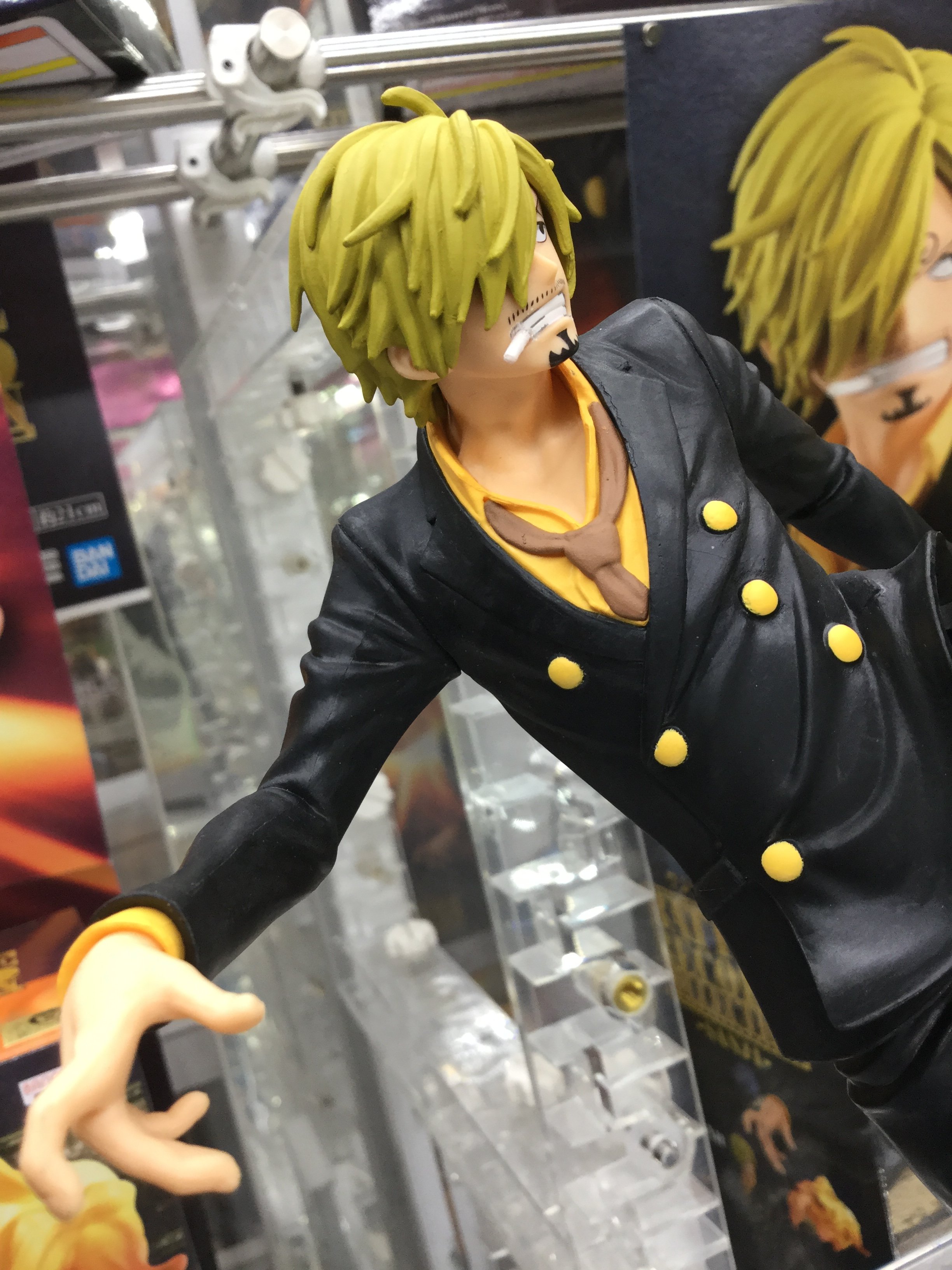セガ 秋葉原 4号館 新景品情報 ワンピース Battle Record Collection Sanji 躍動感満点な サンジのフィギュアが登場 高く蹴り上げたポーズがとってもかっこいいです 当店3fに登場中 セガ秋葉原４号館 ワンピース T Co Vi34az2lob