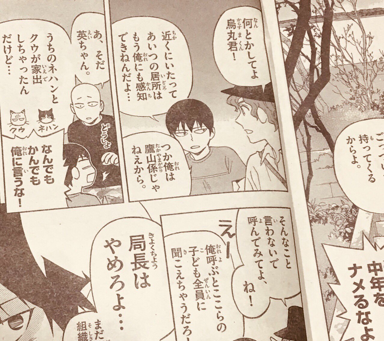 田辺イエロウ Birdmen 本日発売の週刊少年サンデー10号にbirdmen載ってます 最終回だよ この話の主人公は鷹山と烏丸だと思ってるので 両者の最後のセリフを思うと感慨深いかもよ ちゃんと終われてとりあえずひと安心です 3月に最終16巻が出る予定