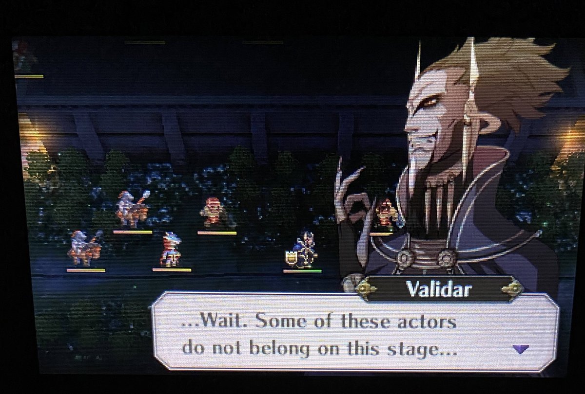 is falchion glowing because of validars presence? was this ever explained I don’t remember ??