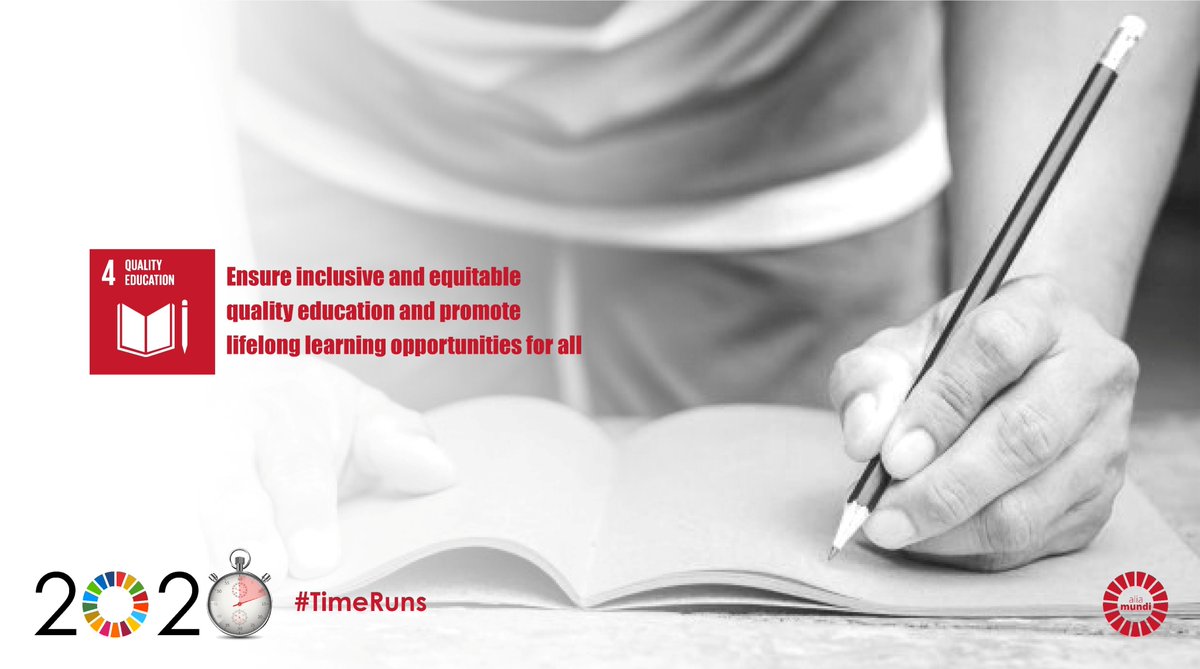 alia_mundi's tweet photo. Transforming our world #SDG, #Agenda2030
#SDG4 QUALITY EDUCATION Ensure inclusive and equitable quality education and promote lifelong learning opportunities for all #TimeRuns
https://t.co/NeqJ8D3vu3
@SDG2030, @SustDev, @ConnectSDGs
@Agenda2030Esp, @MedioAmbAND, @FAMPcomunica https://t.co/hmi3KOOQGa