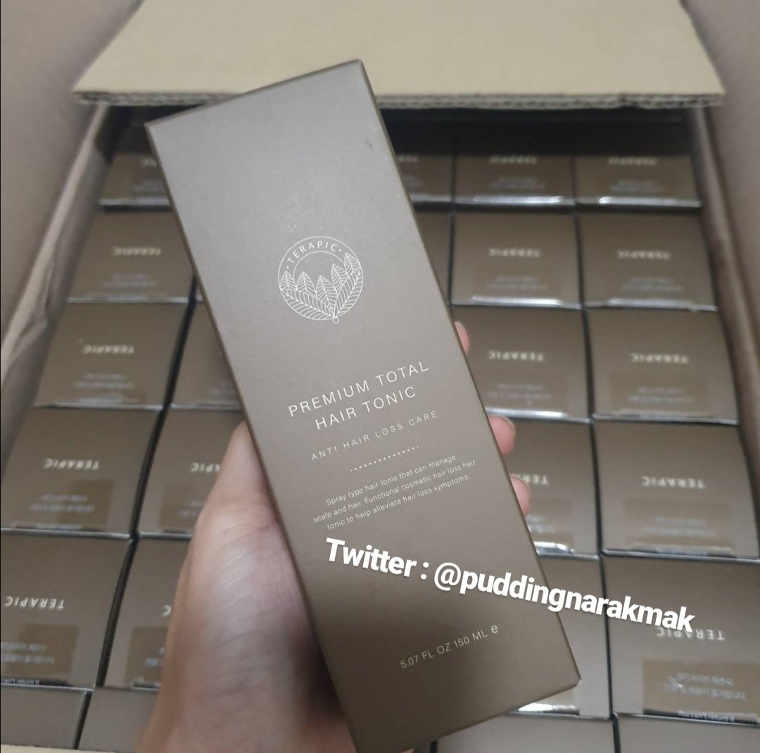 puddingnarakmak's tweet photo. @hellomyhongs ขออนุญาตเจ้าของทวิตนะคะ หากรบกวน​ต้อง​ขออภัย​และ​แจ้ง​ลบ​ได้เล​ยนะคะ​ 😊🙏

ร้านเรามี​พร้อ​มส่ง​นะคะ

✨ Terapic Hair Tonic 150 ml 400 บาท

🍭 สนใจ DM ได้เลยนะคะ https://t.co/fKsjYaJZAV