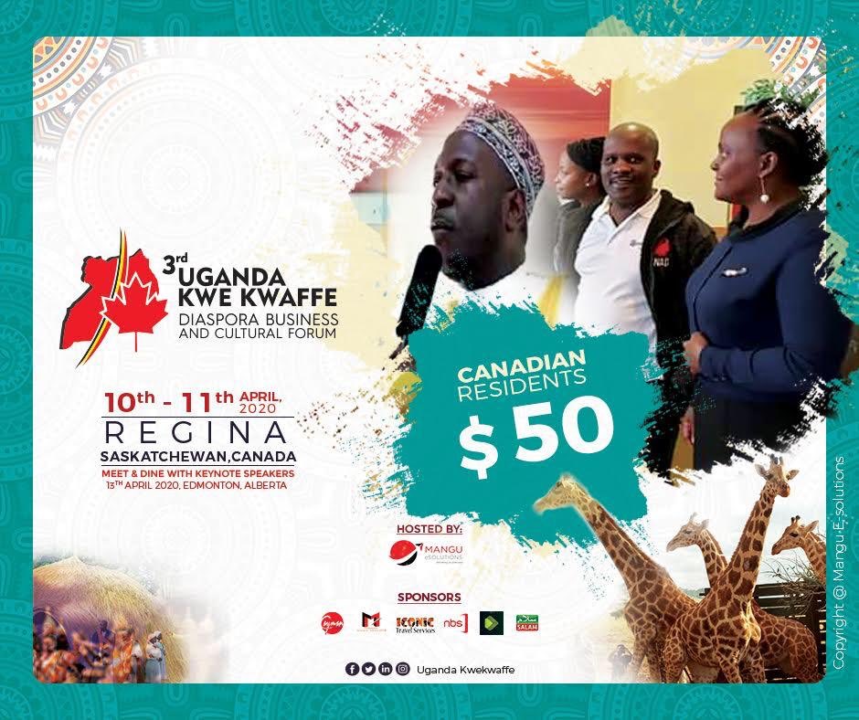 kwekwaffe's tweet photo. Are you a Canadian Citizen or Resident interested in attending the 3rd Uganda Kwekwaffe....Book Now at only $50. Visit our https://t.co/8MvQB6s4ES
#TheOfficalUgandaKwekwaffe #UgandaKwekwaffe2020 #TourismAndCultureInUganda
#Uganda
#Canada
#UgandanslivinginCanada https://t.co/uoz55Ja7KR