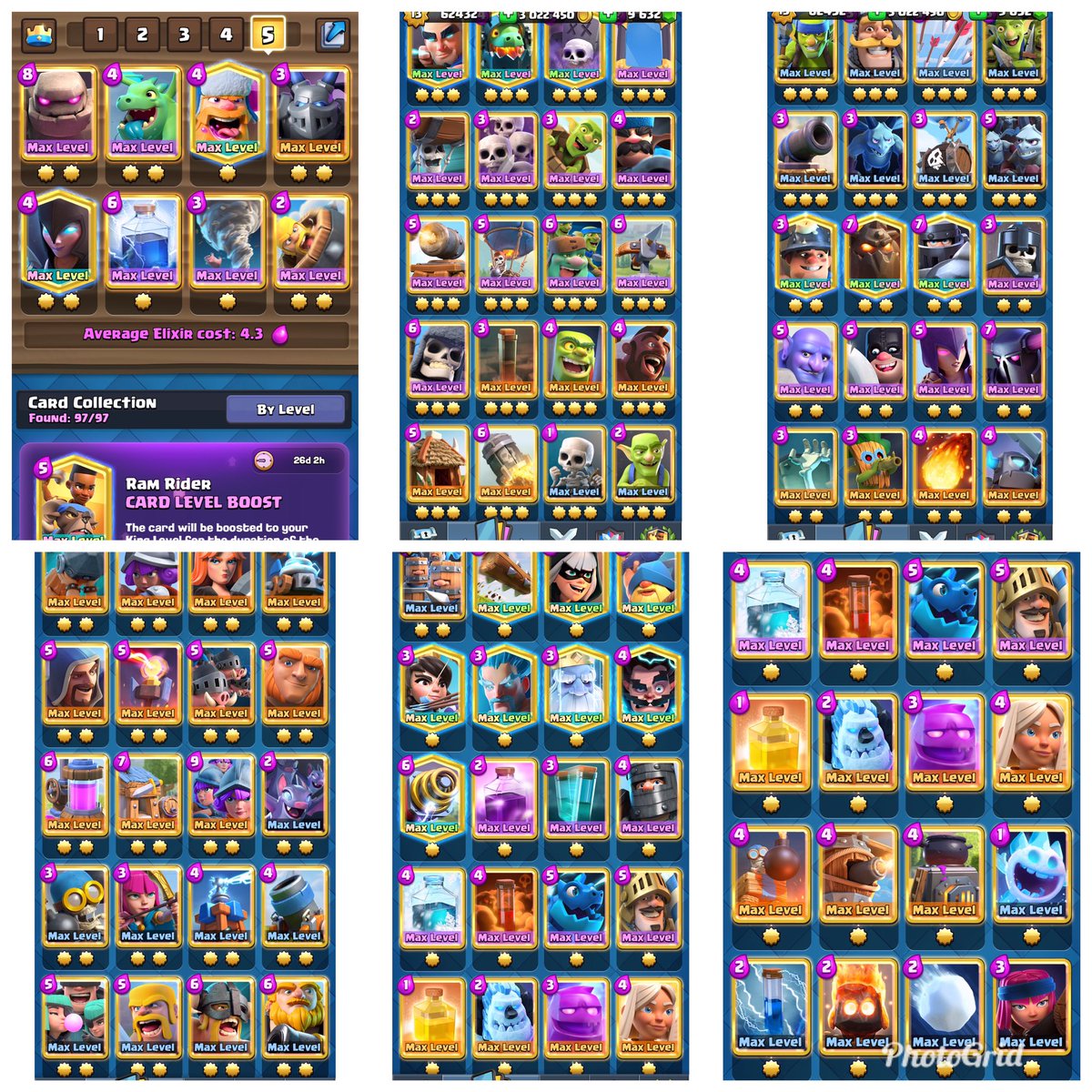 DrBrandCR's tweet photo. #FULLMAX #CLASHROYALE #SOYMANCO que chido tener la cuenta así, gracias @ClubOneGG por las donaciones https://t.co/wEA8qkJiIB