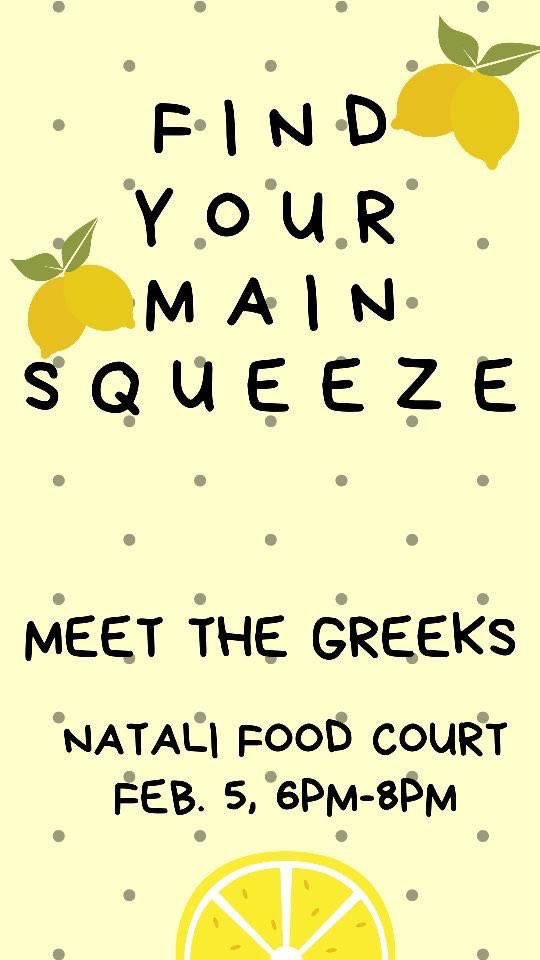 Wednesday February 5th 6-8pm! Come meet us in Natali!