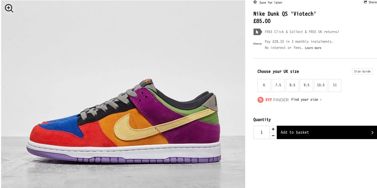 footpatrol off white dunk