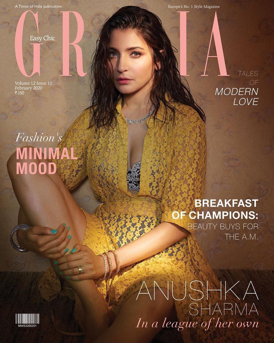 Well, I know, it’s a photoshoot for Grazia February issue. But unlike last year, i decided to add here. ANUSHKA SHARMA LOOKS SO HOT, SO FIERCE-Y AND DELICATE.