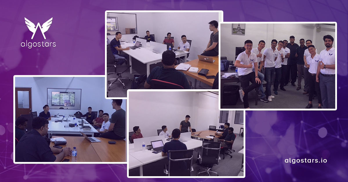 StarsAlgo's tweet photo. Yesterday we kicked off our 1st day of the program. 
We can't wait to reveal more..

Follow AlgoStars on all channels so you don't miss anything.

Linkedin: https://t.co/gx04kD3g0h
Facebook: https://t.co/UKviOIrrSl

#leadership #entrepreneur #wecan #accelerator #blockchain #ai https://t.co/blFi0uLREM