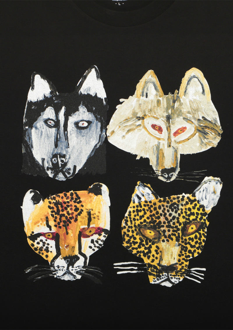 グラニフ コラボtシャツ ミロコマチコ シベリアンハスキー オオカミ チーター ヒョウ 似ている顔の動物たちが並びました C Mirocomachiko グラニフ T Co Vzswjc5jjl T Co D3acregika Twitter