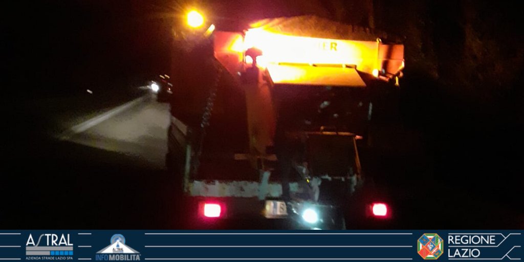 astralmobilita's tweet photo. ⚠❄#GHIACCIO
Attivi mezzi spargisale su:
#SP229 #Taverna50
#SP128 #CampoStaffi
#SR630 #Ausonia
#SP275-#SP280-#SP281-#SP276 Stabilim #Fiat
#SP152 #PiedimontePignataro
#SR149 #DiMontecassino
#SP81 #AppiaNuova
#SR430 #DellaValleDelGarigliano
#SP76 #DeiSanti
@WazeLazio
#viabiliLAZ https://t.co/cVG2Jmro6G